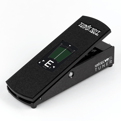 Ernie Ball VPJR Tuner | Worlds Most Advance Tuner Volume Pedal with Touch Screen | Black