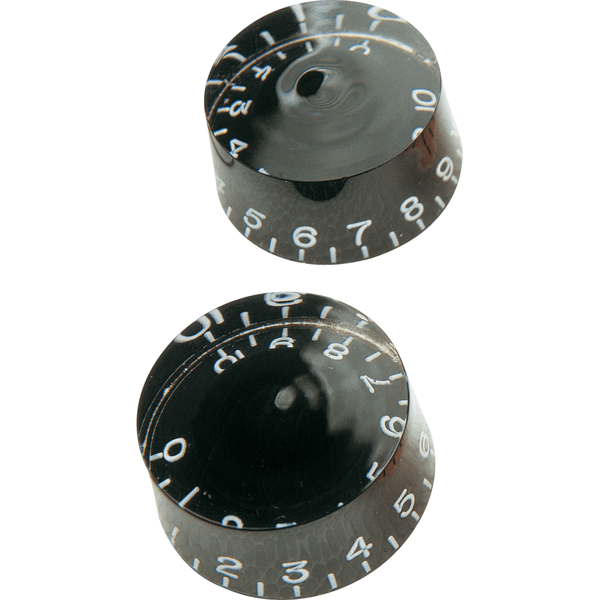 Speed Knobs | Type Les Paul | Black | 2 pcs | By Yellow Parts | ADI EZ1219B