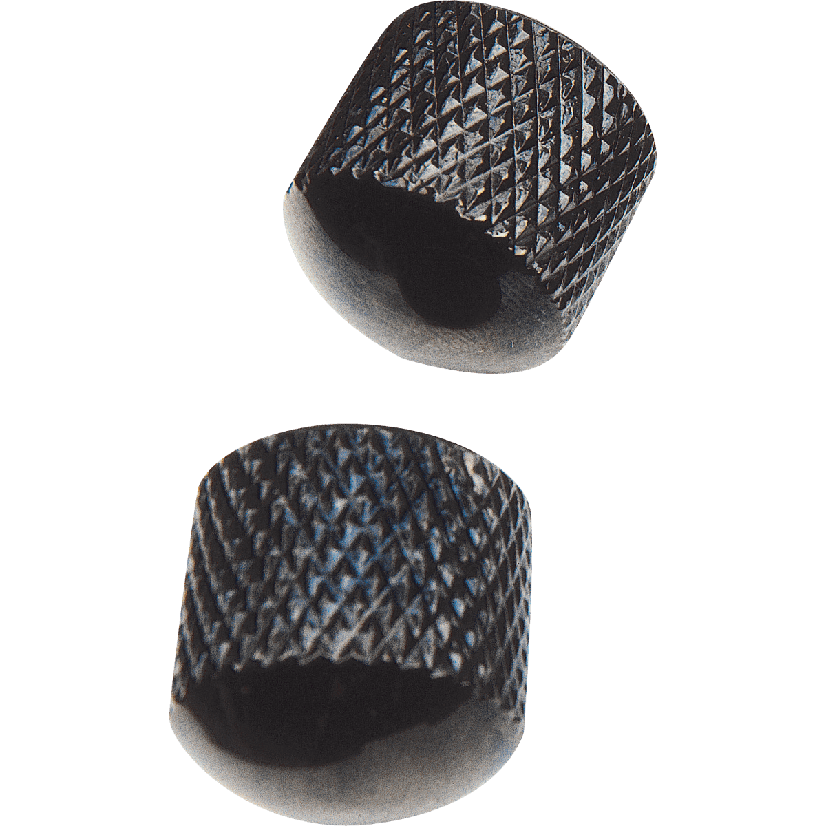 Potentiometer Кnobs | Metal Black | 2 Pcs | By Yellow Parts | ADI EZ1223B