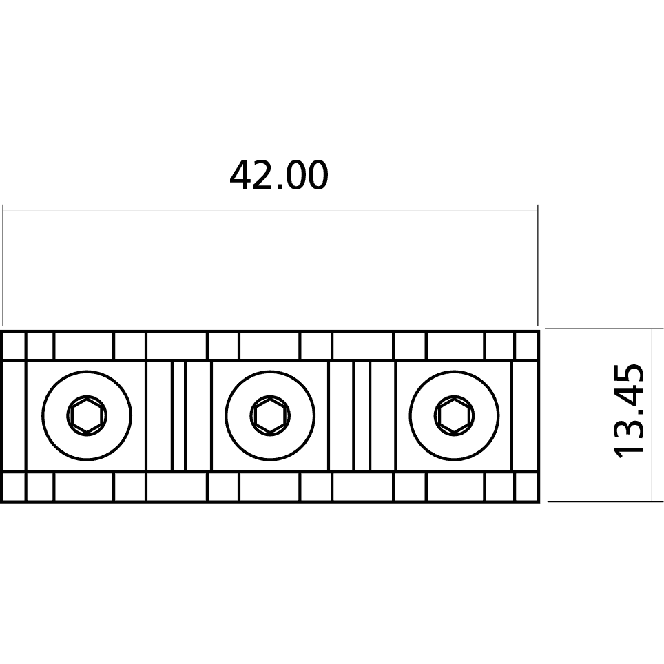 Locking Nut | Black | By Yellow Parts | ADI EZ1350B