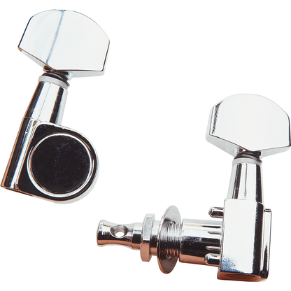 Machine Heads for Electric Guitar | Chrome | 6 pcs | by Yellow Parts