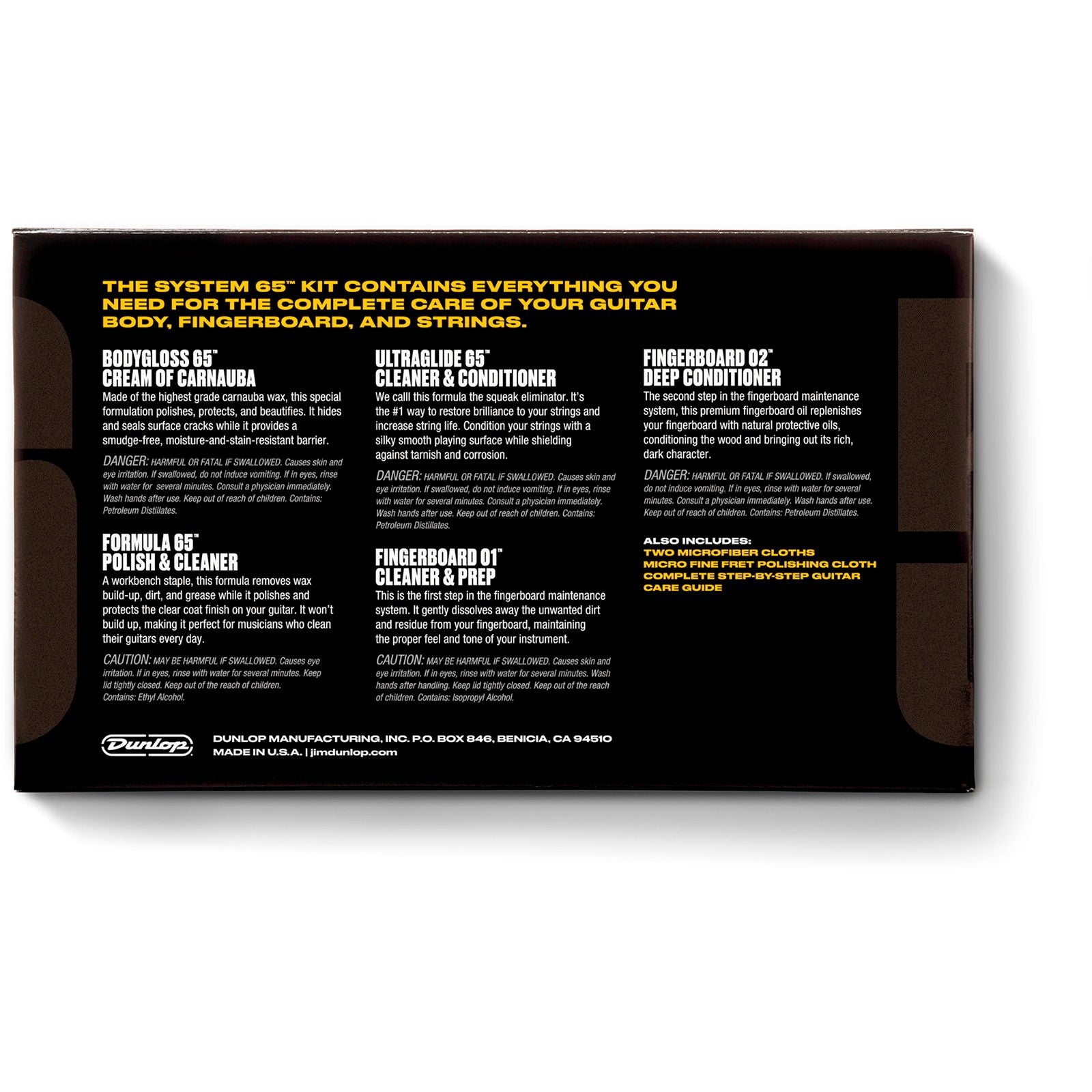 Dunlop System 65 Guitar Maintenance Kit