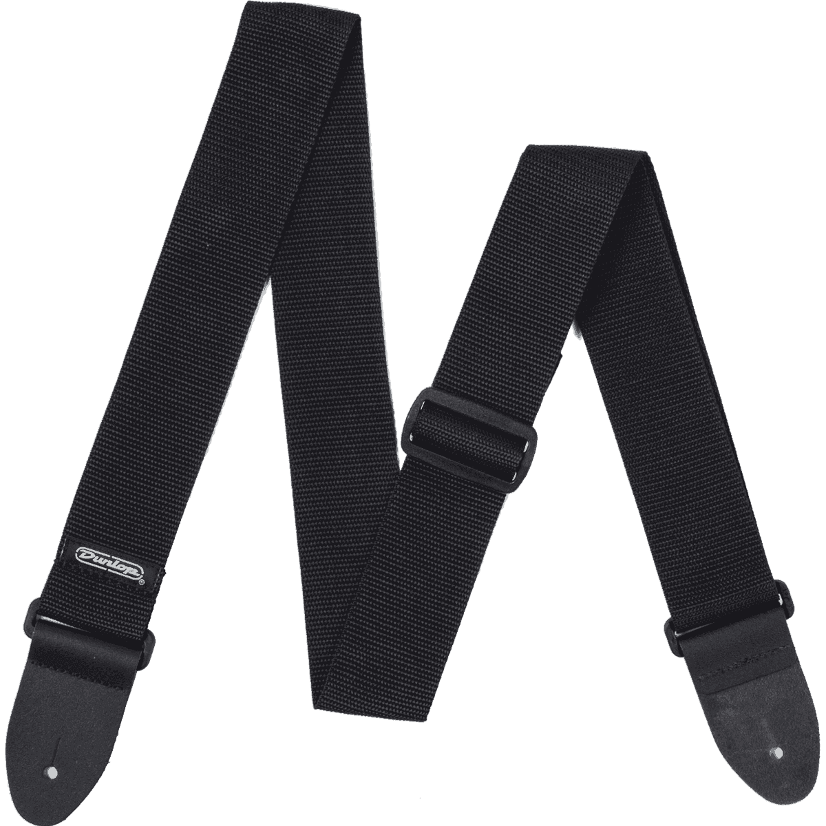 Black Polypro Strap for Guitar and Bass by Dunlop