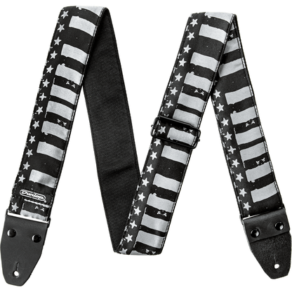 ​Dunlop Jacquard Guitar Strap Stars & Stripes | ADU D6713
