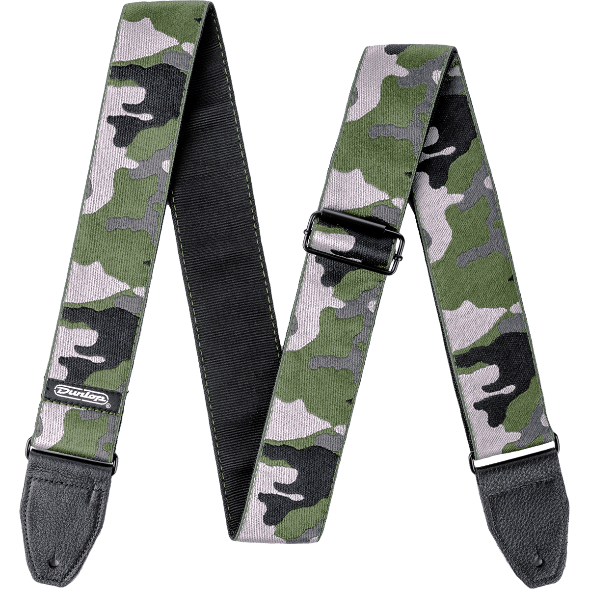 ​Dunlop Jacquard Guitar Strap Jacquard Ranger Green | ADU D6716