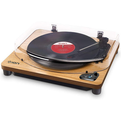 ION Audio Air LP (Wood) - Vinyl Record Player with Bluetooth Transmitter