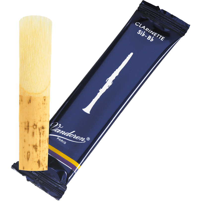 Vandoren 1 1/2 Classic Blue Bb Clarinet Reed | Strength 1 1/2 | Single Traditional Reed