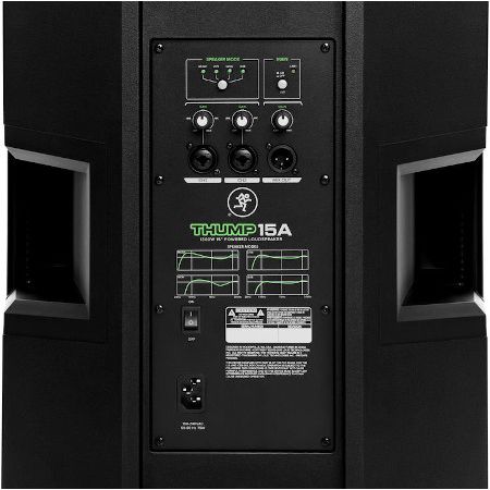Mackie Thump15A 1300W 15-inch Powered Speaker | Active PA Speaker | Built In 2-channel Mixer | 15" Low-Frequency Driver | 1.4" Titanium Tweeter