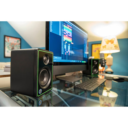 Mackie CR5-X 5 inch Multimedia Monitors (Pair) | 5" Active Studio Monitors | 1/4" TRS, 1/8" TRS, and RCA Inputs | Perfect for Mixing