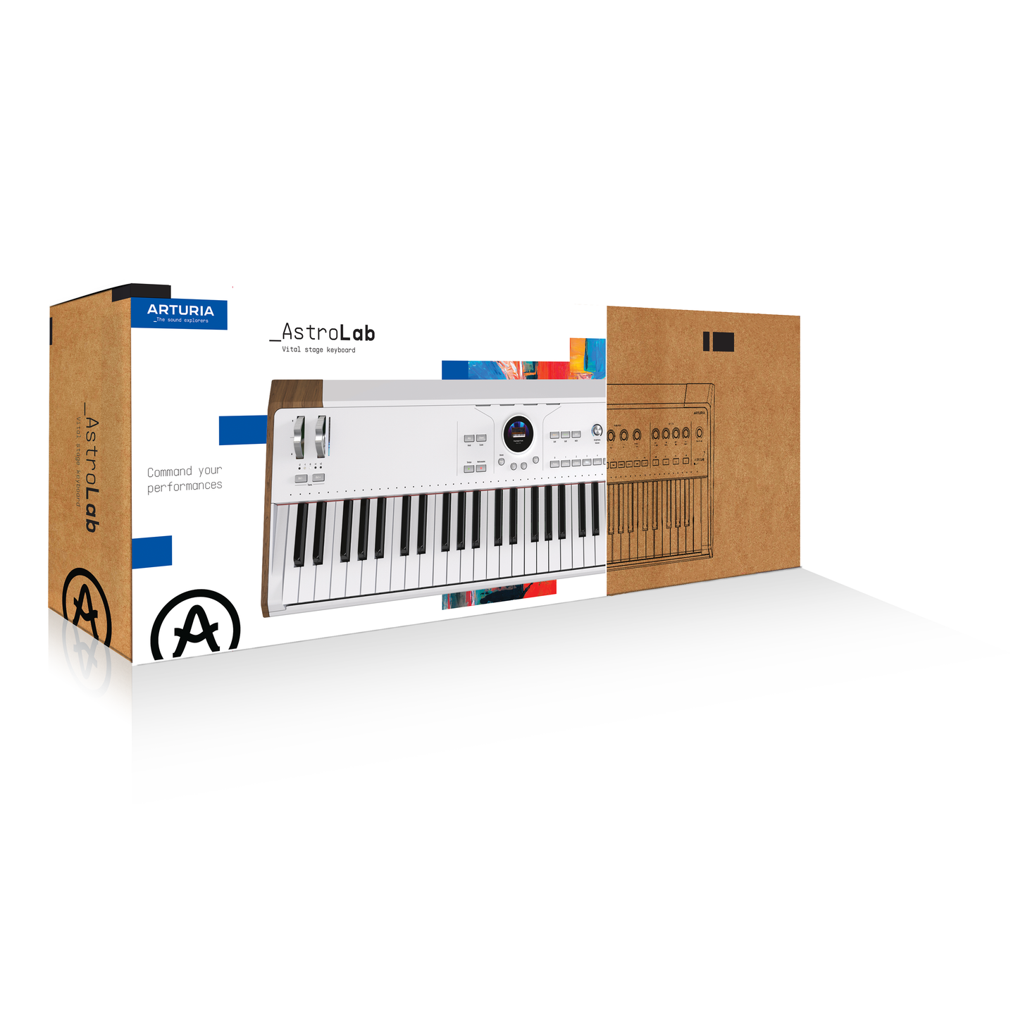 Arturia AstroLab | 61-Key Digital Synthesizer | Semi-Weighted Keyboard | 1300 Presets and 10 In-Built Sound Engines | Included Software