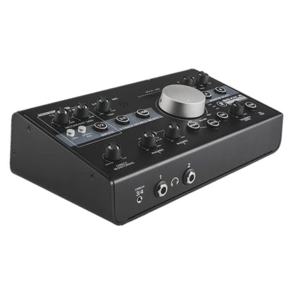 Mackie Big Knob Studio 3x2 Studio Monitor Controller and Interface | Monitor Controller and USB Audio Interface | 2 Mic Preamps | 3 Selectable Stereo Inputs | 2 Selectable Stereo Outputs