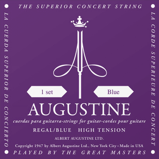 Augustine Regal Blue High Tension Classical Guitar Strings