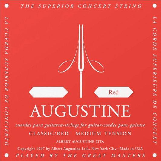 Augustine Red Label Classical Guitar String High E1-MI