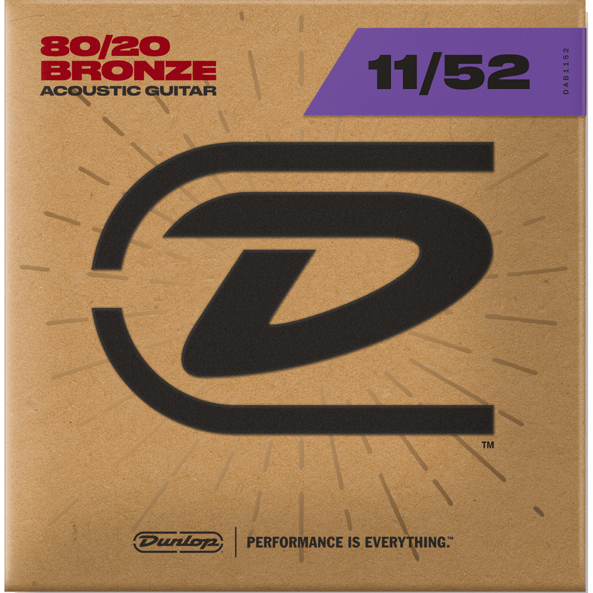 Dunlop 11-52 Acoustic Guitar Strings | Bronze