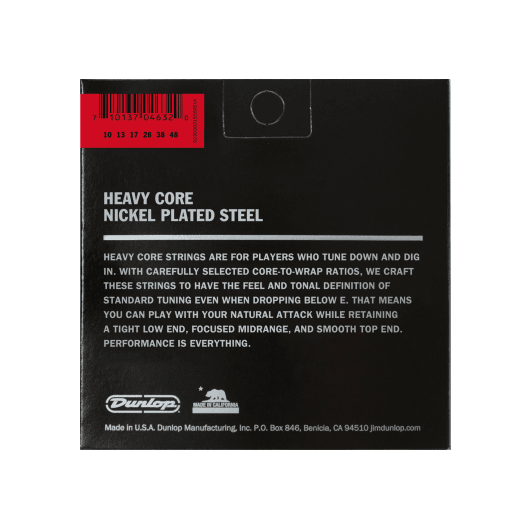 10-48 Heavy Core Electric Guitar Strings | by Dunlop