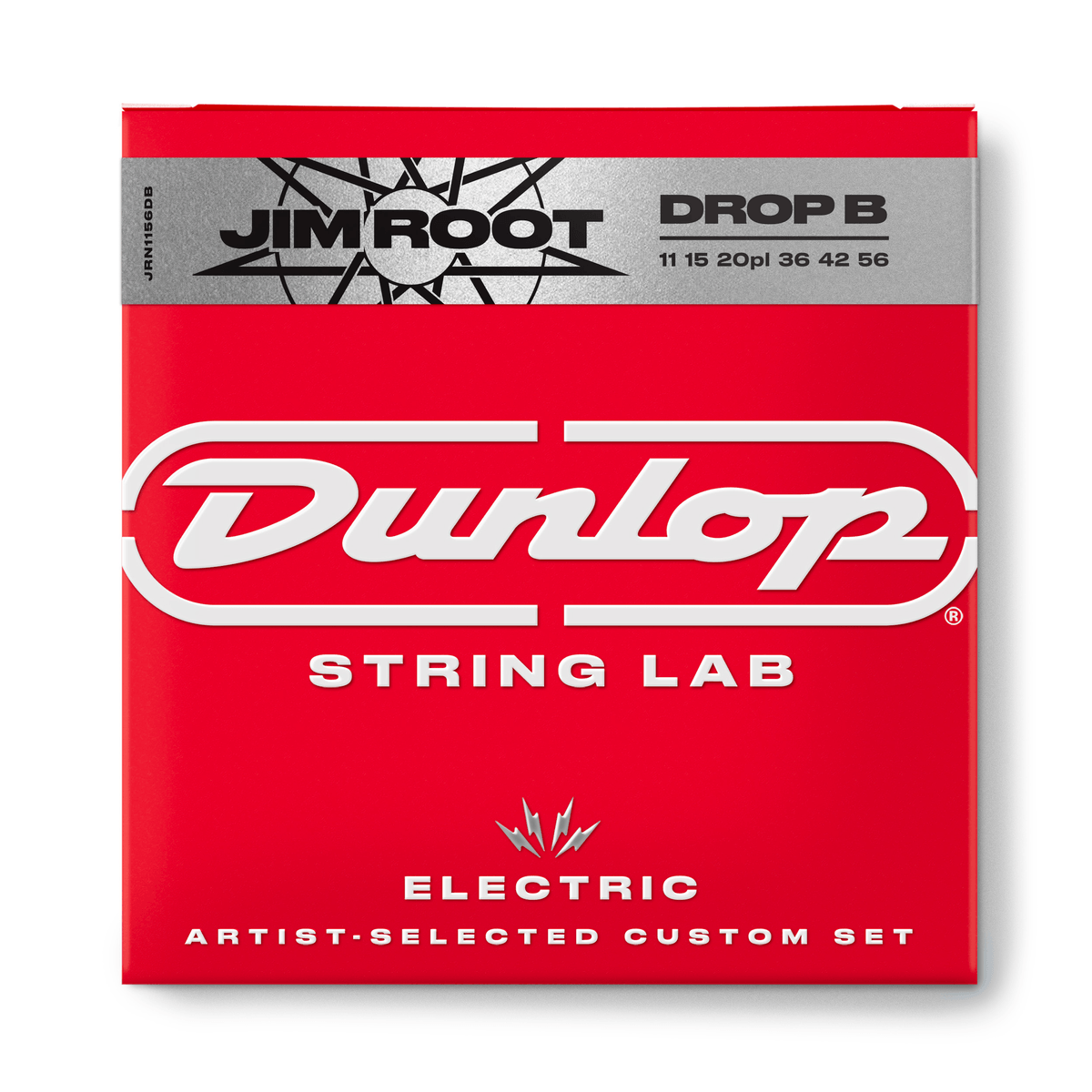 Jim Root Signature Electric Guitar Strings 11-56 by Dunlop | Optimal for Drop B Tuning