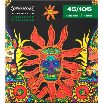 Dunlop Robert Trujillo Signature Electric Bass Guitar Strings 45-105 | Nickel Wound