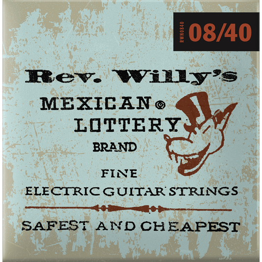 Dunlop Rev. Willy's Lottery Fine 8-40 Electric Guitar Strings