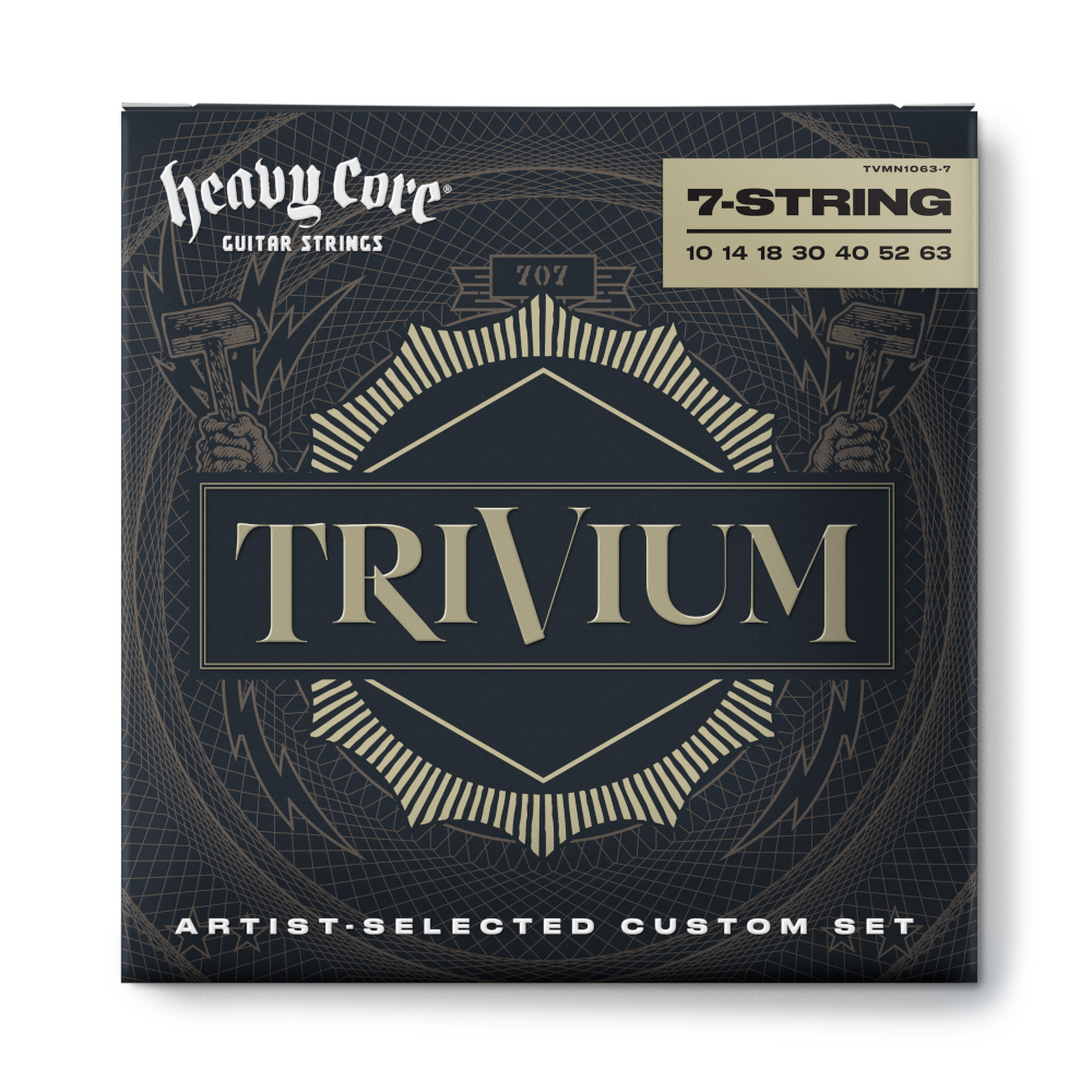 Trivium Signature Electric Guitar Strings 10-63 | 7-String Guitar Set