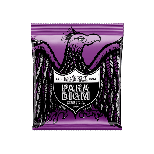Ernie Ball PARADIGM Power Slinky 2020 Guitar Strings | 11 - 48 | Nickel Wound