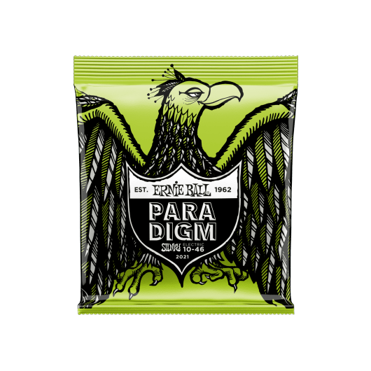 Ernie Ball PARADIGM Regular Slinky 2021 Guitar Strings | 10 - 46 | Nickel Wound