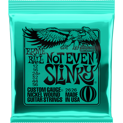 Ernie Ball Not Еven Slinky 2626 Guitar Strings | 12 - 56 | Nickel Wound | Optimal for detuning | CEB 2626