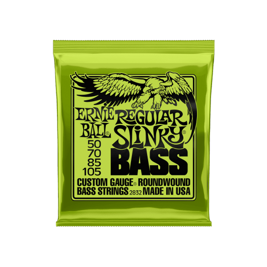 Ernie Ball Regular Slinky 2832 Bass Strings | 50 - 105 | Roundwound