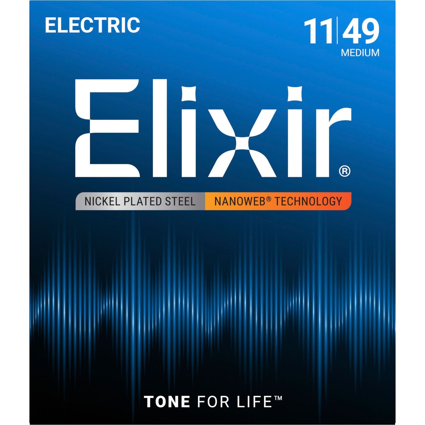 Nanoweb 11 - 49 Electric Guitar Strings | By Elixir