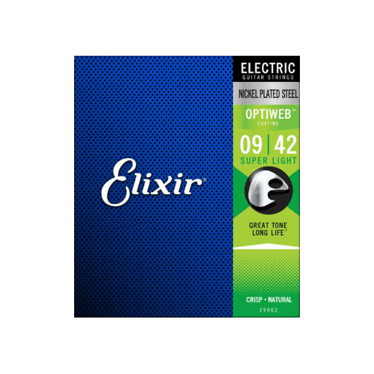 Elixir Super Light OPTIWEB 09 - 42 Electric Guitar Strings