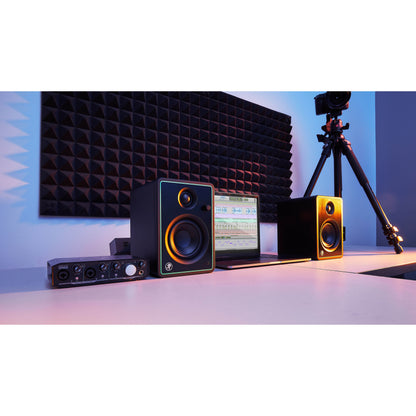 Mackie CR5-XBT Bluetooth 5 inch Multimedia Monitors (Pair) | 5" Active Studio Monitors | 1/4" TRS, 1/8" TRS, and RCA Inputs | Perfect for Mixing and Wireless Streaming of Music