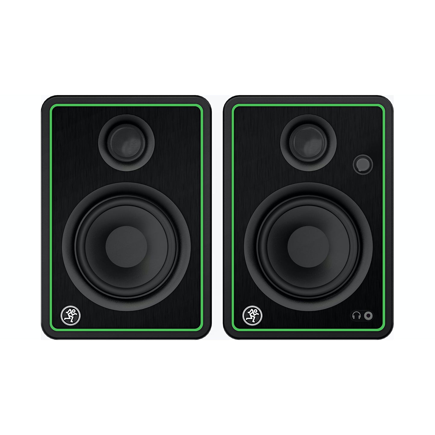 Mackie CR4-XBT 4 inch Multimedia Monitors with Bluetooth | 4" Active Studio Monitor, with 1/4" TRS and RCA Inputs, and Bluetooth (pair)