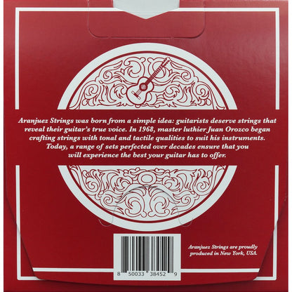 ARANJUEZ Classic Silver Set 300 Medium Tension Nylon / Silver Wound Strings Classical Guitar Strings | CRZ AR300