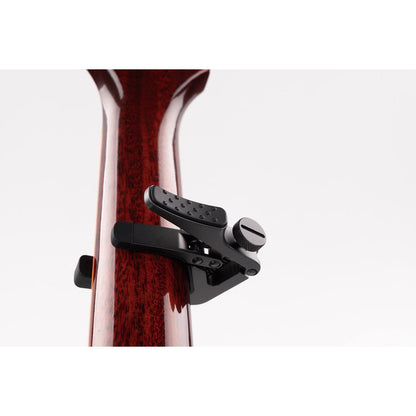 Cherub CGC1 Gemini Guitar Capo | Perfect Fit for Every Guitar | Includes 3 Soft Rubber Pads for Any Guitar Radius