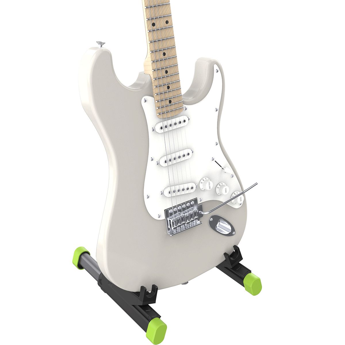 Cherub WGS10 Universal Guitar Stand | Foldable and Height Adjustable