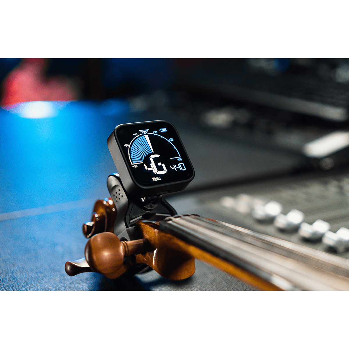 Rechargeable Violin Tuner WMT – 665V by Cherub | Metronome Feature | Suitable for Viola, Cello and Double Bass