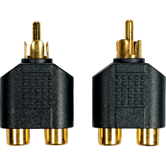 ​Adapter ECO AD14 by Yellow Cable | RCA male to 2 x female RCA | 2 pcs