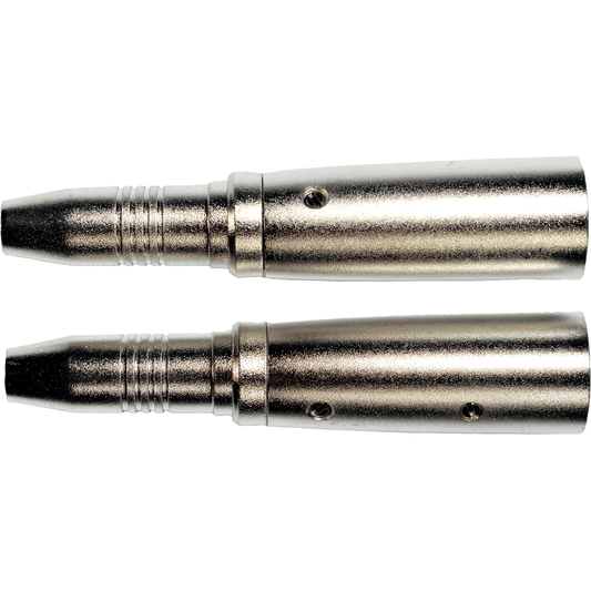 Adapter ECO AD24 by Yellow Cable | XLR Male to Female Stereo jack 6.35mm | 2 pcs