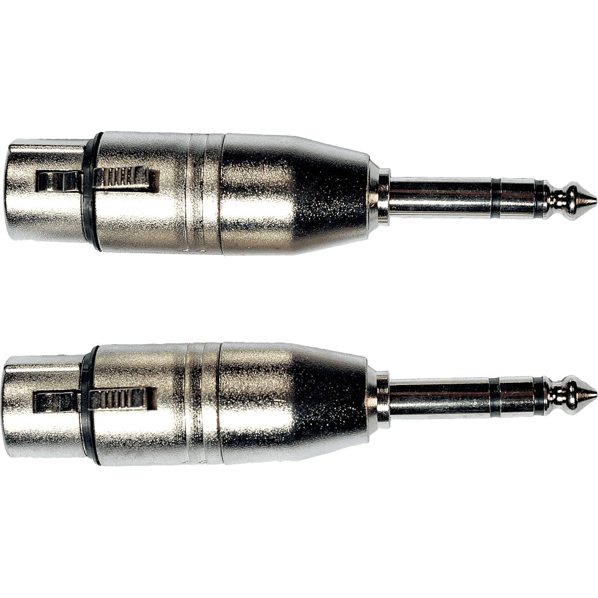 1/4 TRS Jack to Female XLR Adapter by Yellow Cable | Set of 2