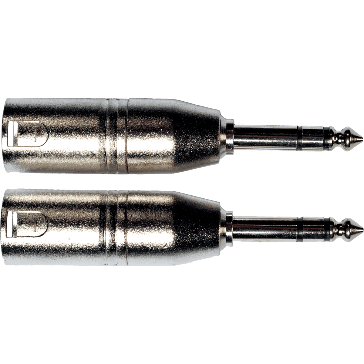 Adapter ECO AD27 by Yellow Cable | XLR Male to Male Stereo jack 6.35mm | 2 pcs