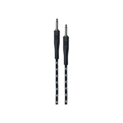 Molded Jack/Molded Jack Grey/Black 20FT/6M | Instrument Cable | By Yellow Cable