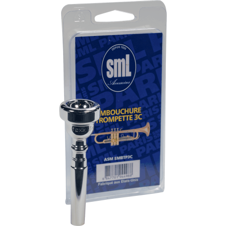 Silver Plate 3C for Trumpet by SML Paris | ASM EMBTP3C