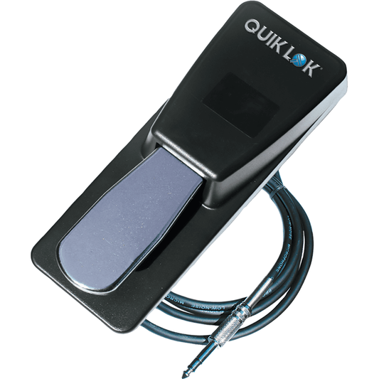 PSP-125 by Quiklok | Keyboard and Piano Sustain Pedal, Universal