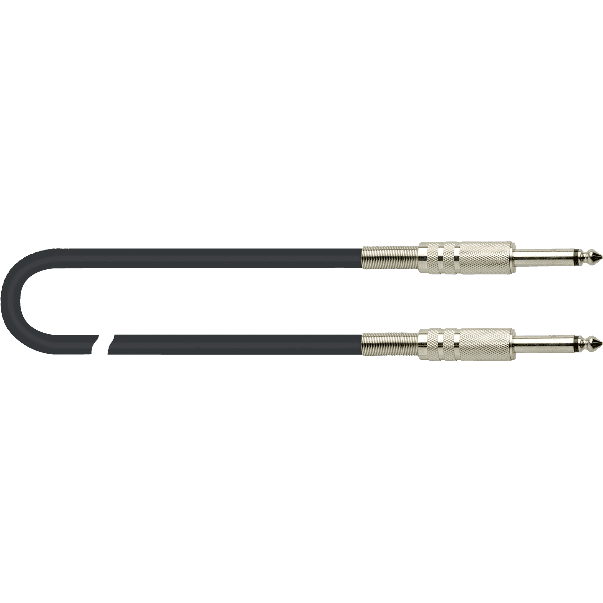 Quik Lok SX/764 - 3M Guitar/Bass Cable | Strix Series | Jack Mono 6.3 <-> Jack Mono 6.3  | Velcro Storage Strap
