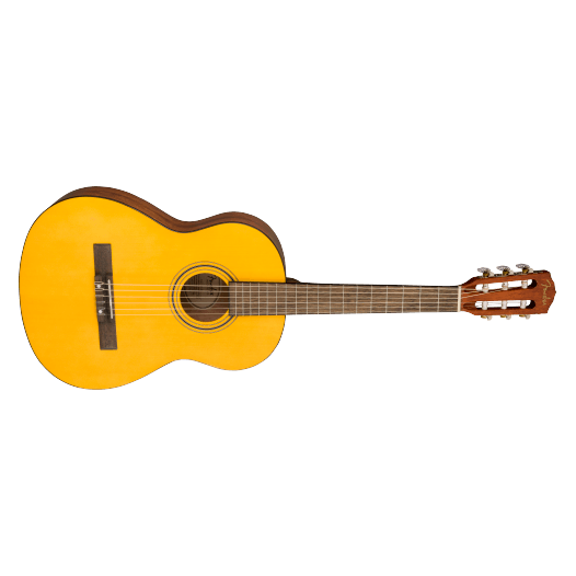 Fender ESC-80 Educational Series WN Classical Guitar | 3/4 Size, Nylon Strings, Gig Bag Included