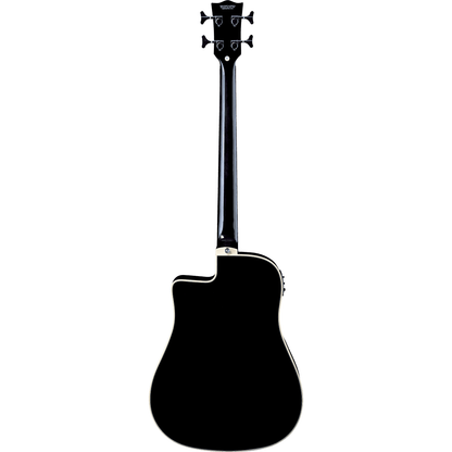 NXT B100CWE See Through Black | Electro-Acoustic Bass Guitar by EKO | GEA NXT-B100CWE-BLK