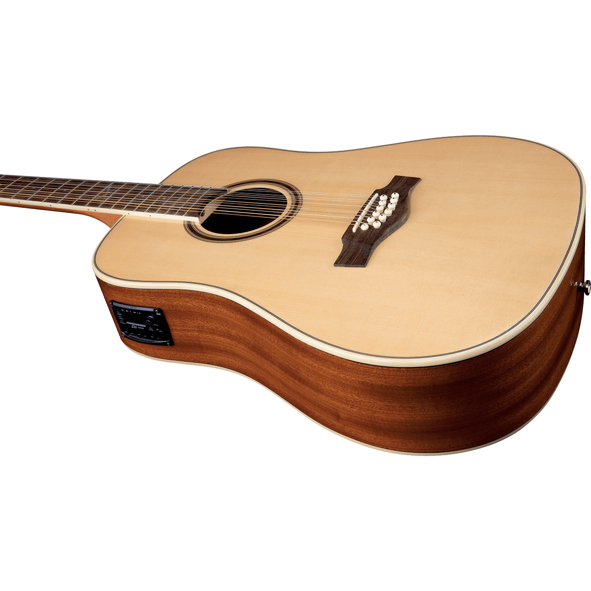 12 String NXT D100CWE by Eko | Dreadnought | Eko G03 Preamp With Volume and Tone Control | Natural