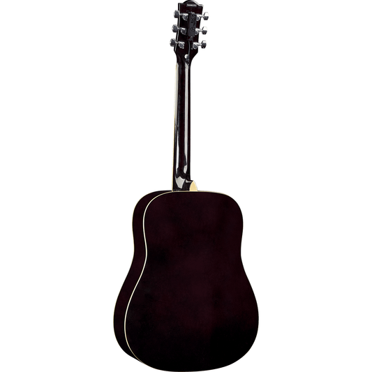 Ranger 6 Natural by Eko Guitars | Dreadnought Acoustic Guitar | Visual Note Bundle