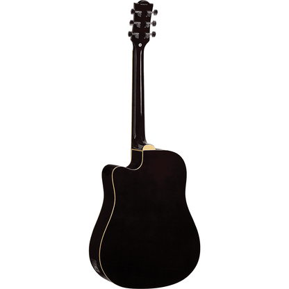 Ranger 6 Cutaway Brown Sunburst EQ | Electro Acoustic Guitar by Eko