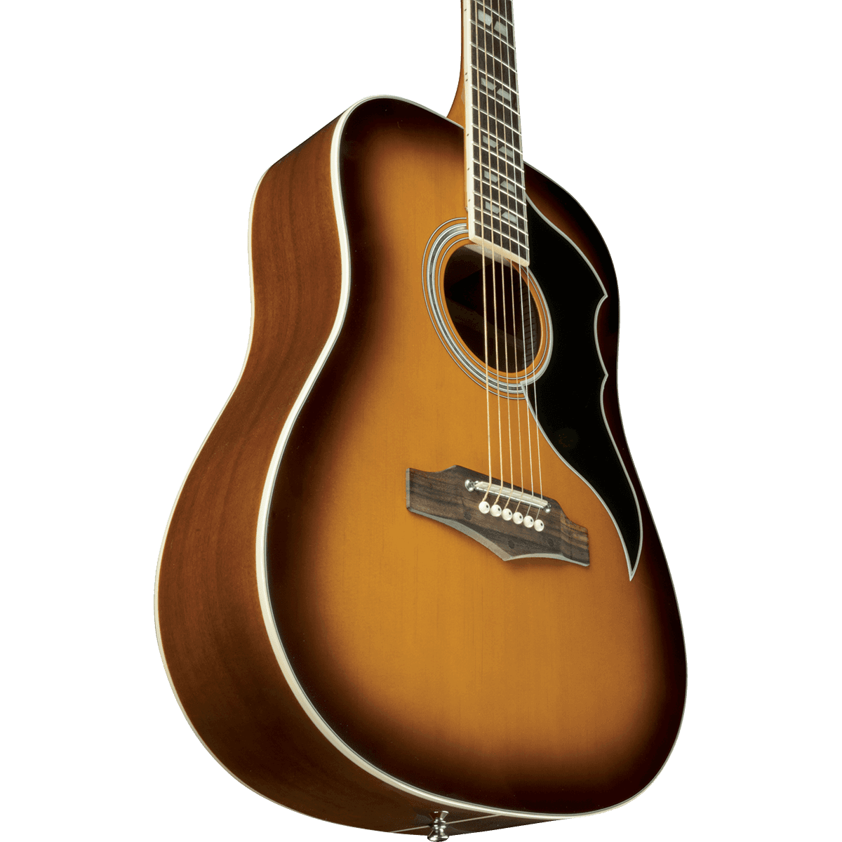 Ranger VR VI Acoustic Guitar by Eko | 1960's Vintage Reissue | Dreadnought Body in Honey Burst Finish