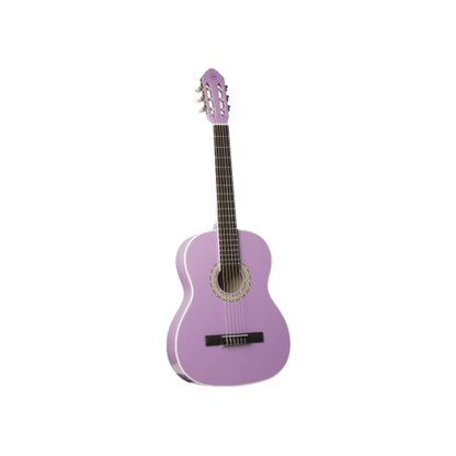Eko CS-10 Violet | 4/4 Classical Guitar by Eko Guitars, Gig Bag Included